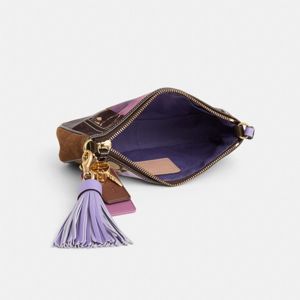 COACH®,Upcrafted Demi Bag In Patchwork,,Inside View,Top View