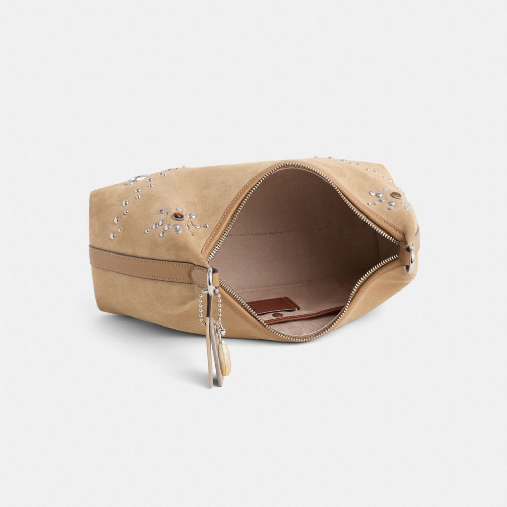 COACH®,Upcrafted Juliet Shoulder Bag,,Inside View,Top View