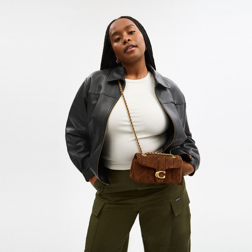 Coach Tabby Shoulder Bag 20 With Quilting