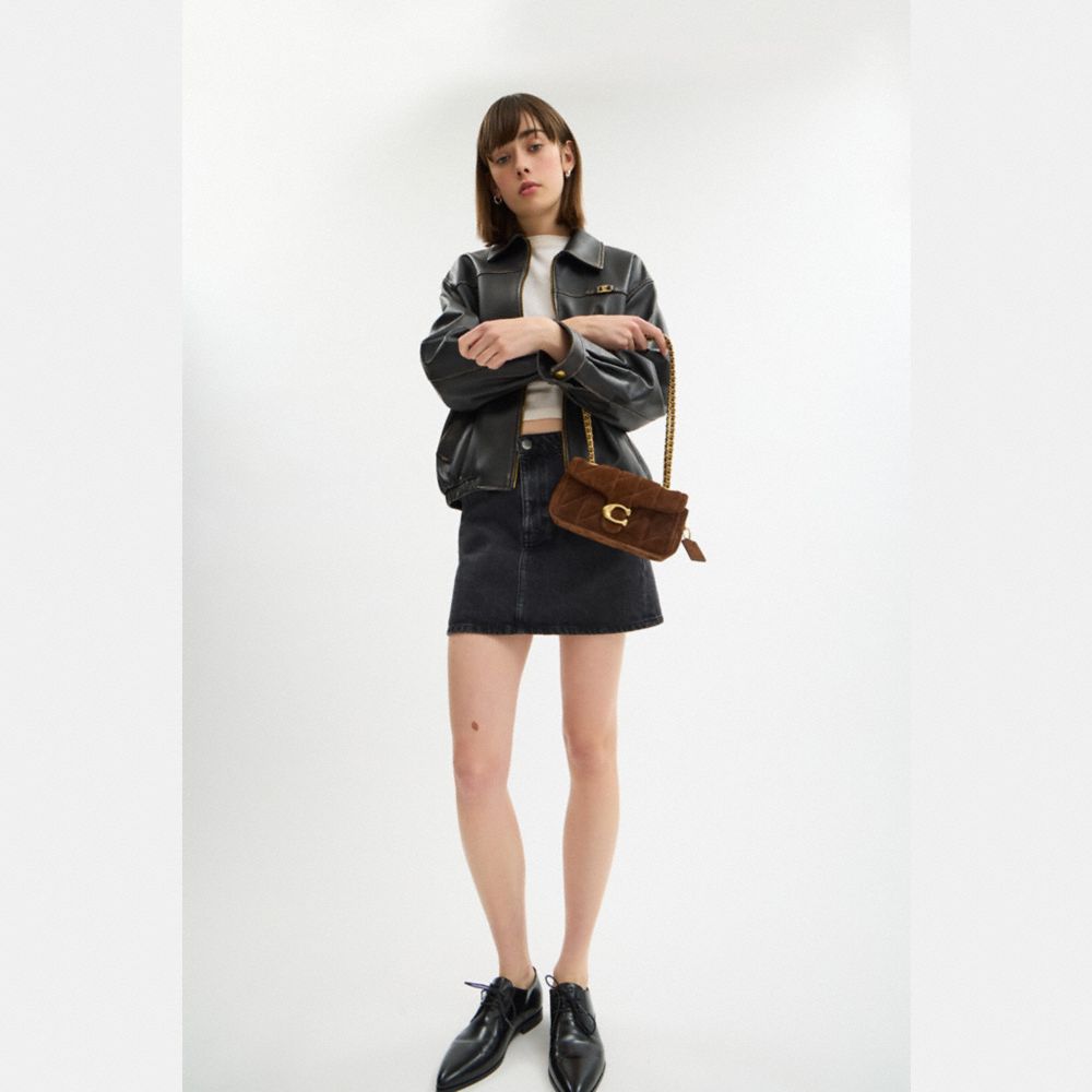 Coach Tabby Shoulder Bag 20 With Quilting