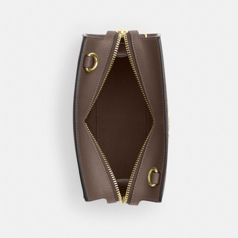 COACH®,Or/Pierre Foncée,Inside View,Top View