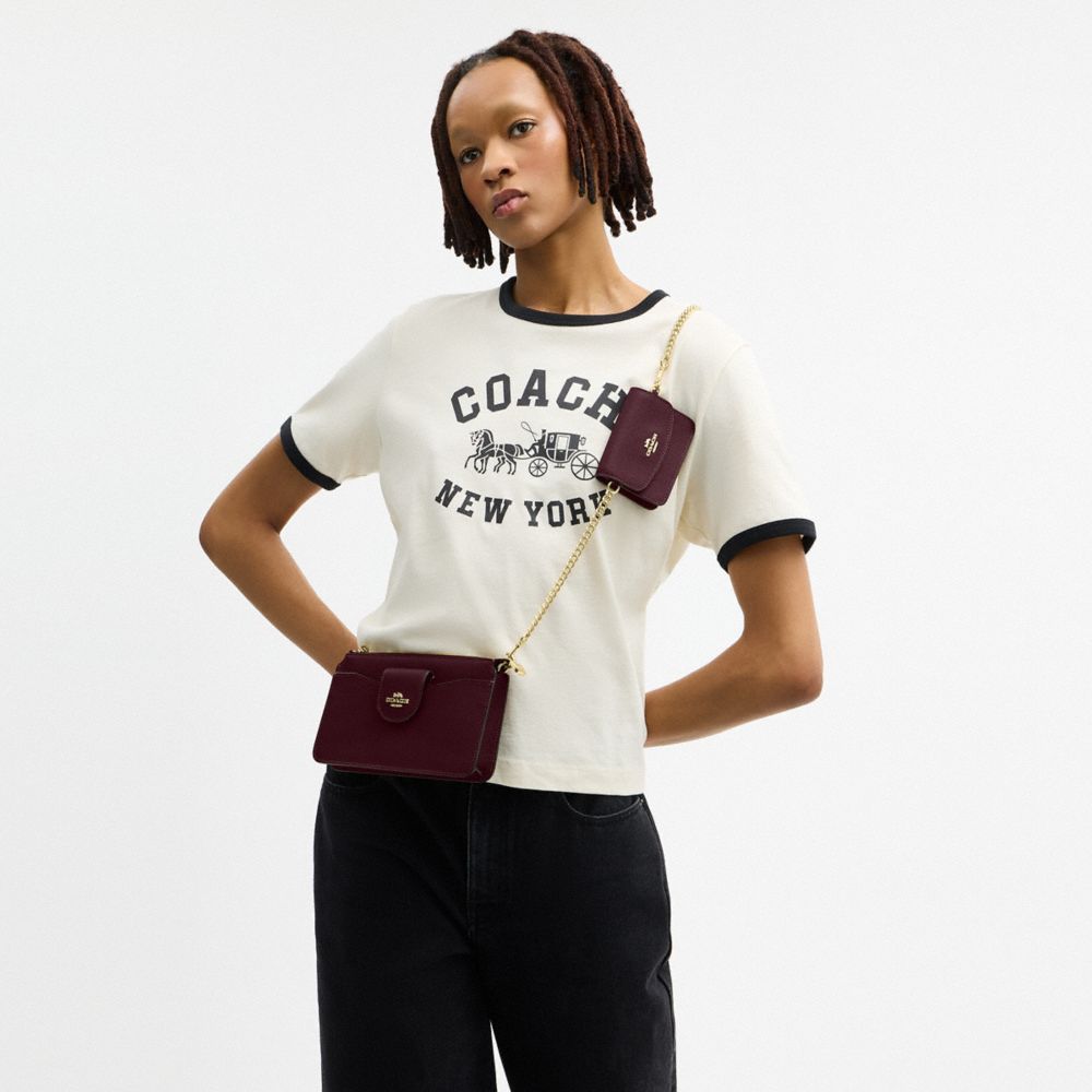 COACH®,SAC BANDOULIÈRE POPPY,Im/Pin Foncé