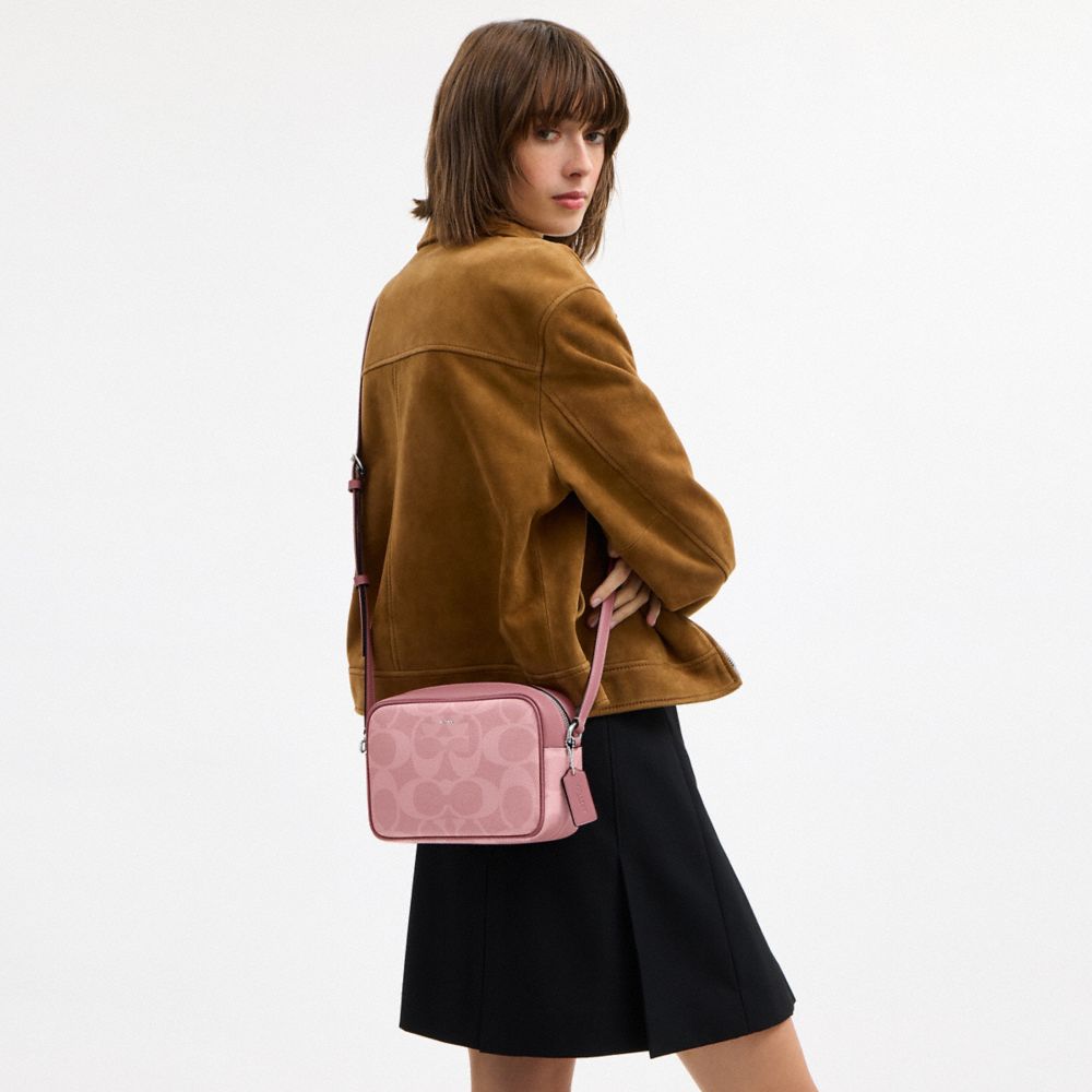 COACH®,Jamie Camera Bag In Maxi Signature Canvas,Multi Color