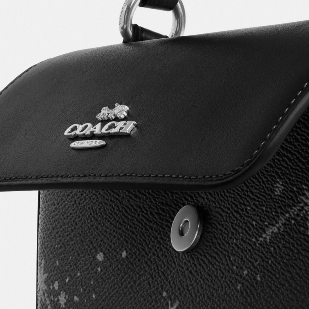 COACH®,Mini Josie Top Handle Bag With Star Print,,Closer View