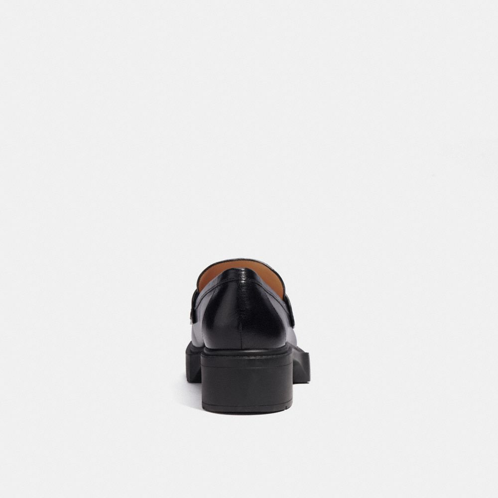 Coach Leah Loafer In Black