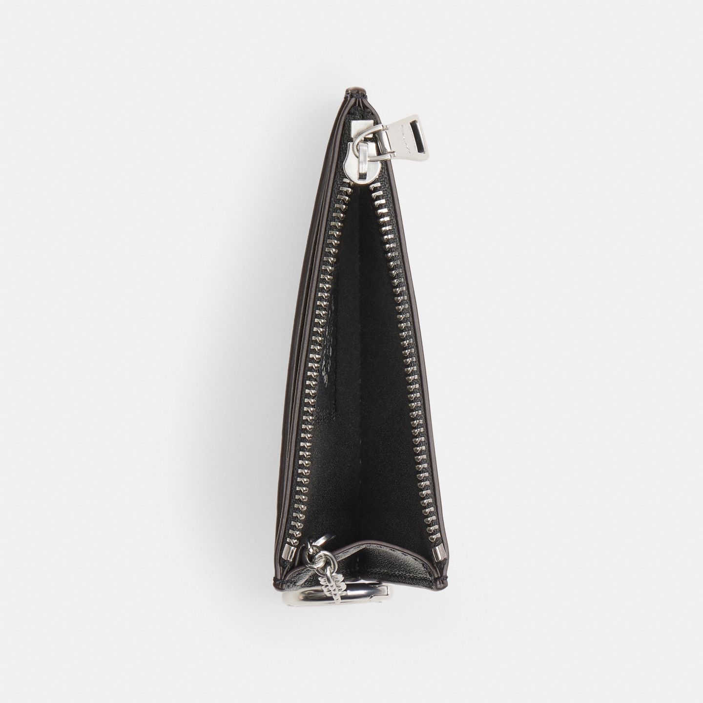 Женский кошелёк Coach Alter/Ego Zip Card Case With Key Ring, цвет: Чёрный — фото 3