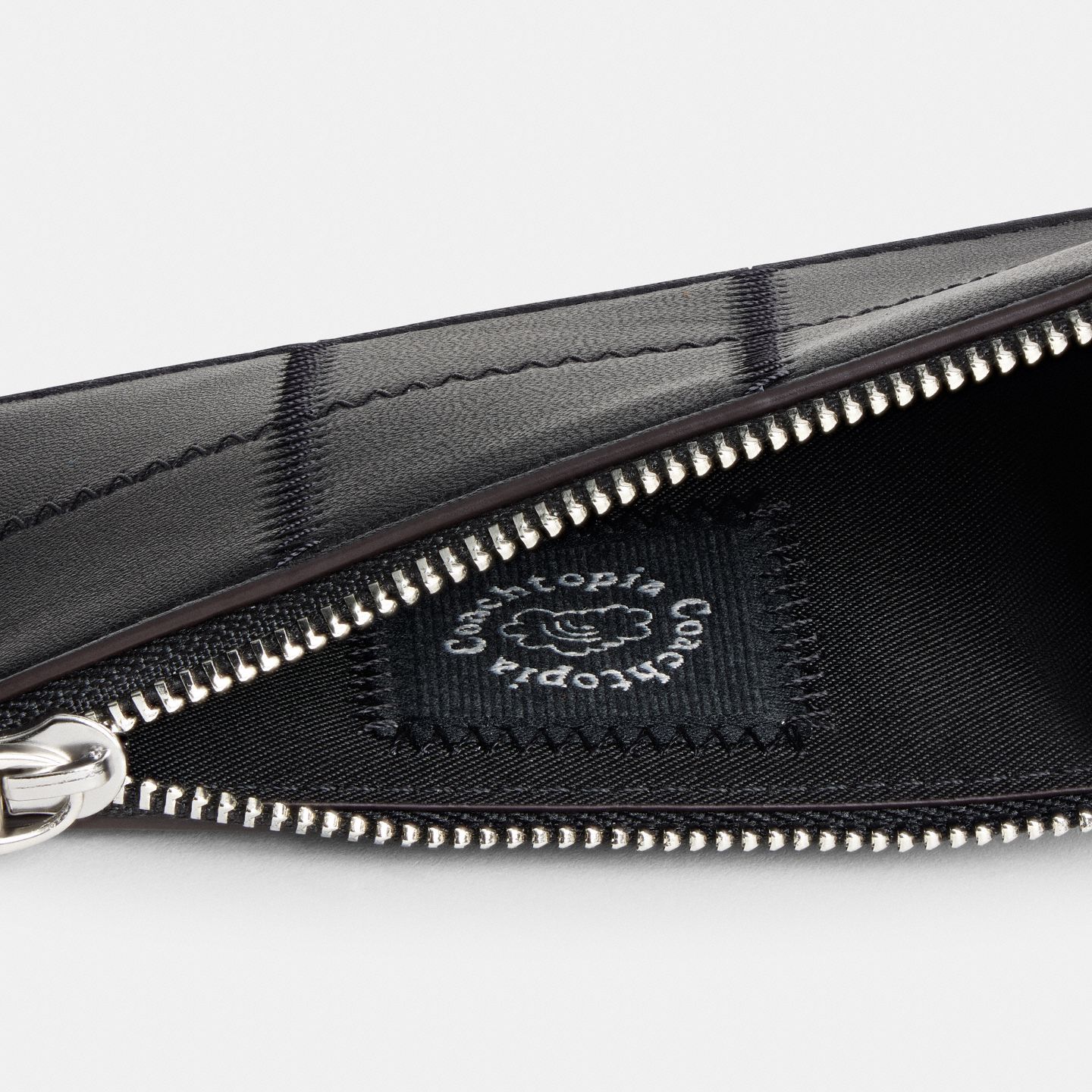 Женский кошелёк Coach Alter/Ego Zip Card Case With Key Ring, цвет: Чёрный — фото 5