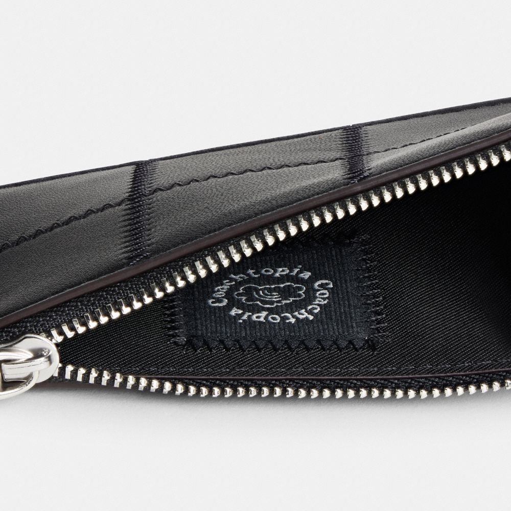 Женские кошельки Coach Alter/Ego Zip Card Case With Key Ring — фото 5