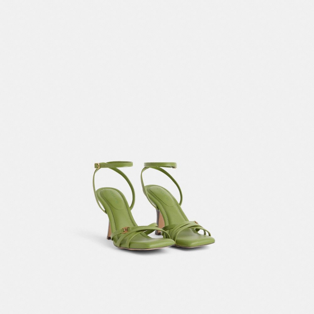 COACH®,Restored Kelsey Sandal,,Angle View