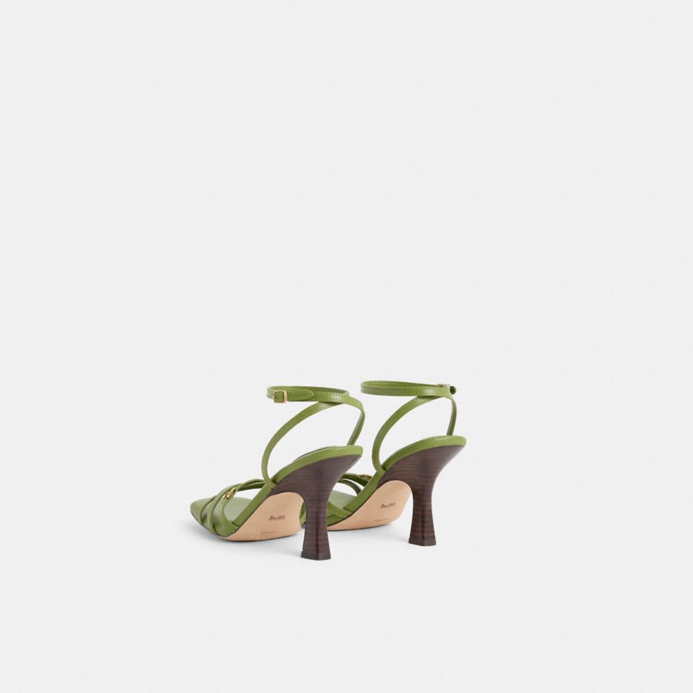 COACH®,Restored Kelsey Sandal,,Back View