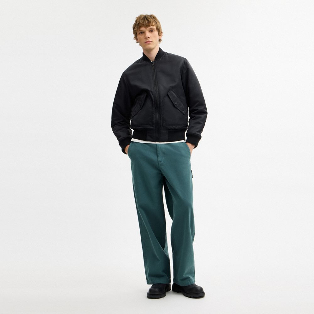 COACH®,ワーク パンツ,トップス&パンツ,ｳｫｯｼｭﾄﾞ ﾃｨｰﾙ