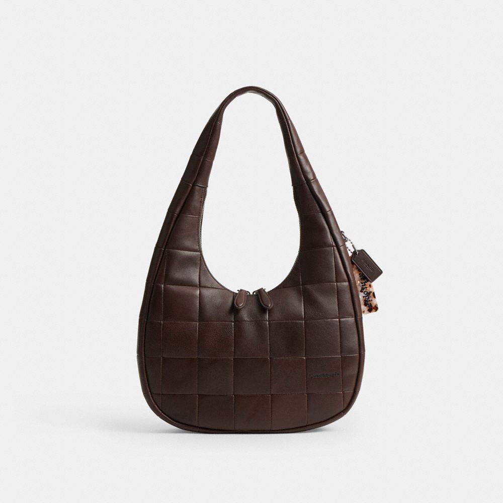 Coach Alter/ego Crescent Shoulder Bag In Upcrafted Leather