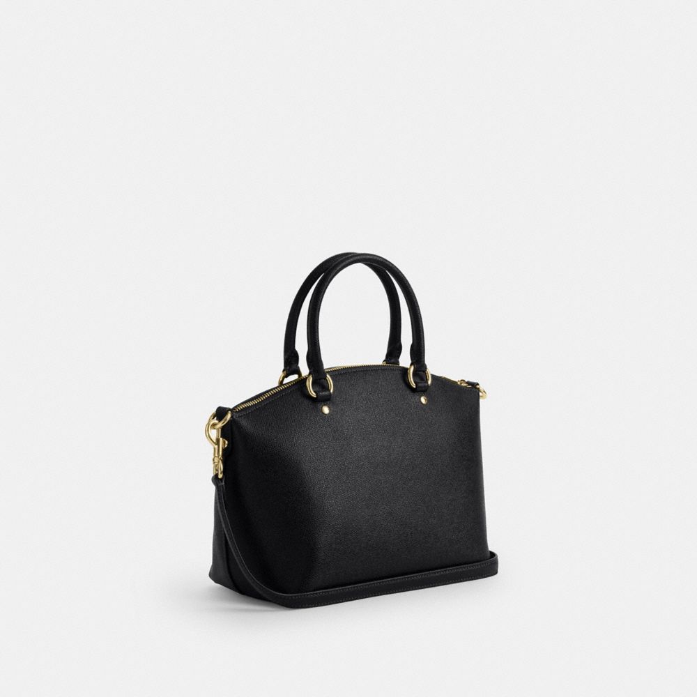 COACH®,Sadie Satchel Bag,,Angle View