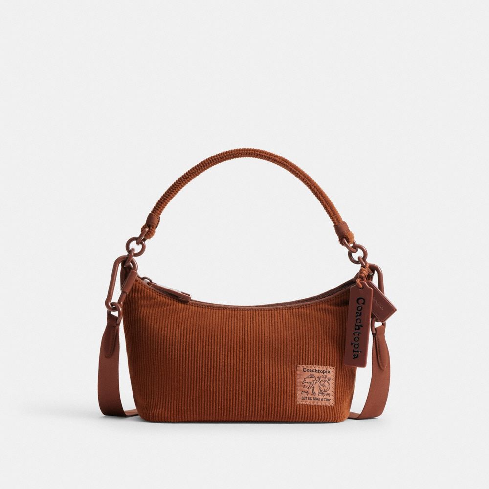 Coach Topia Loop Shoulder Bag In Corduroy