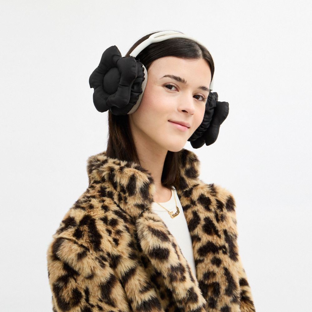 COACH®,Coachtopia Loop Flower Headphone Covers,,Detail View