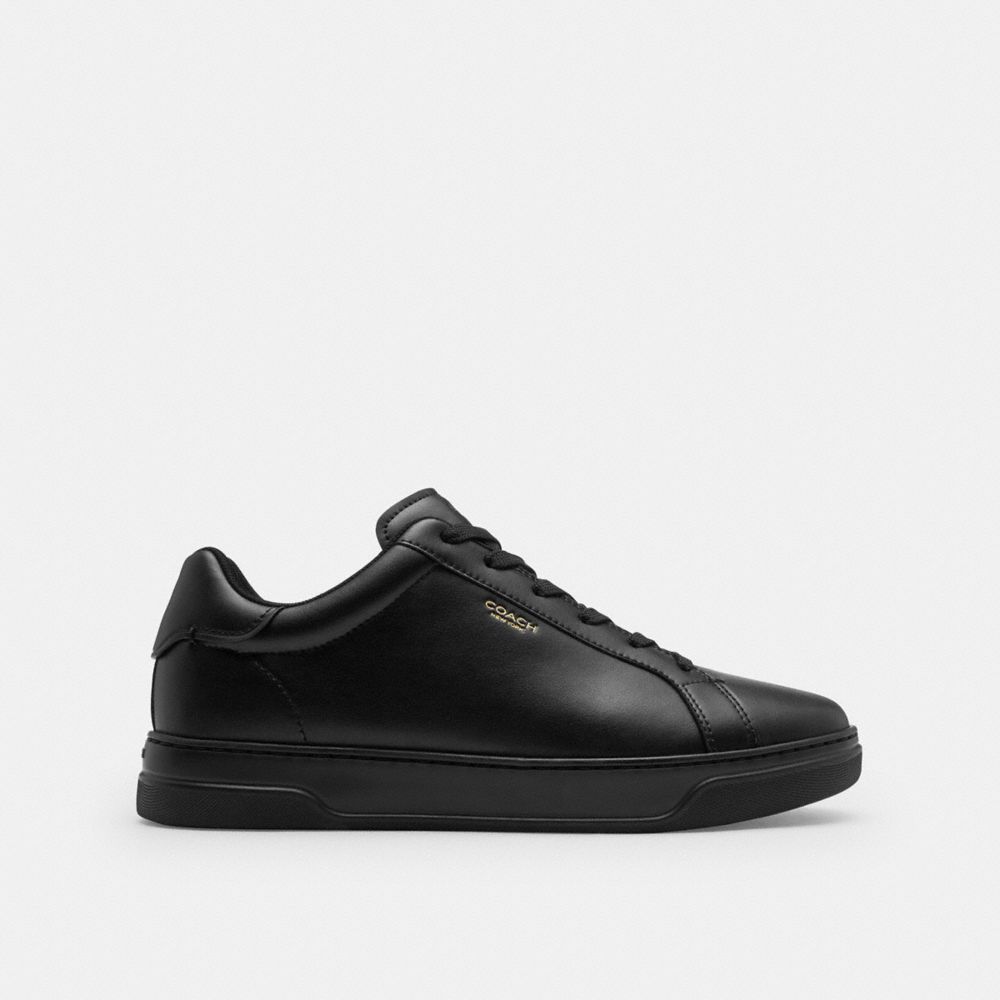 Coach High Line Sneaker In Black