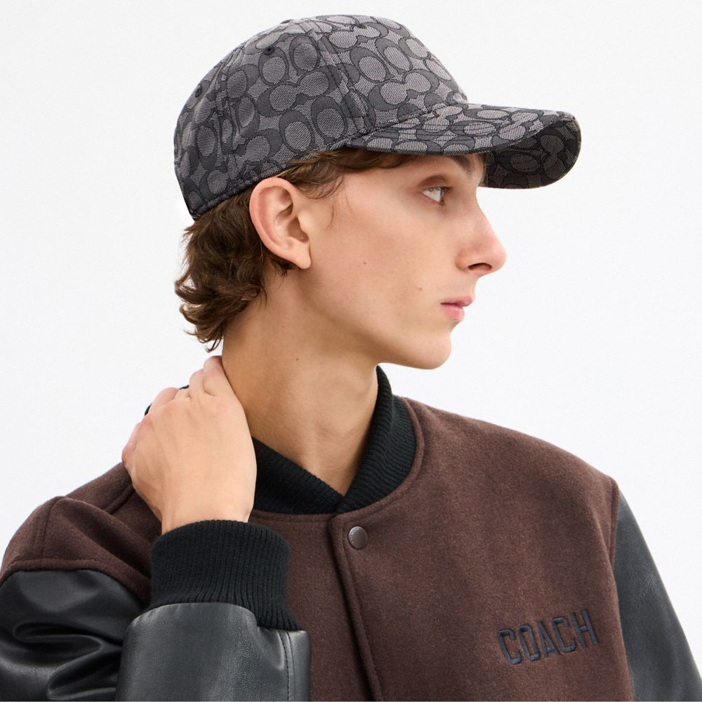 Мужские кепки Coach Signature Jacquard — фото 3