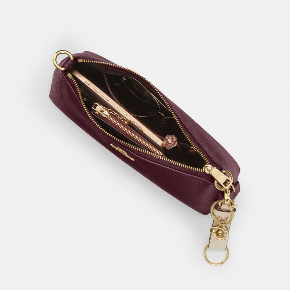 COACH®,Charlotte Shoulder Bag,,Inside View,Top View