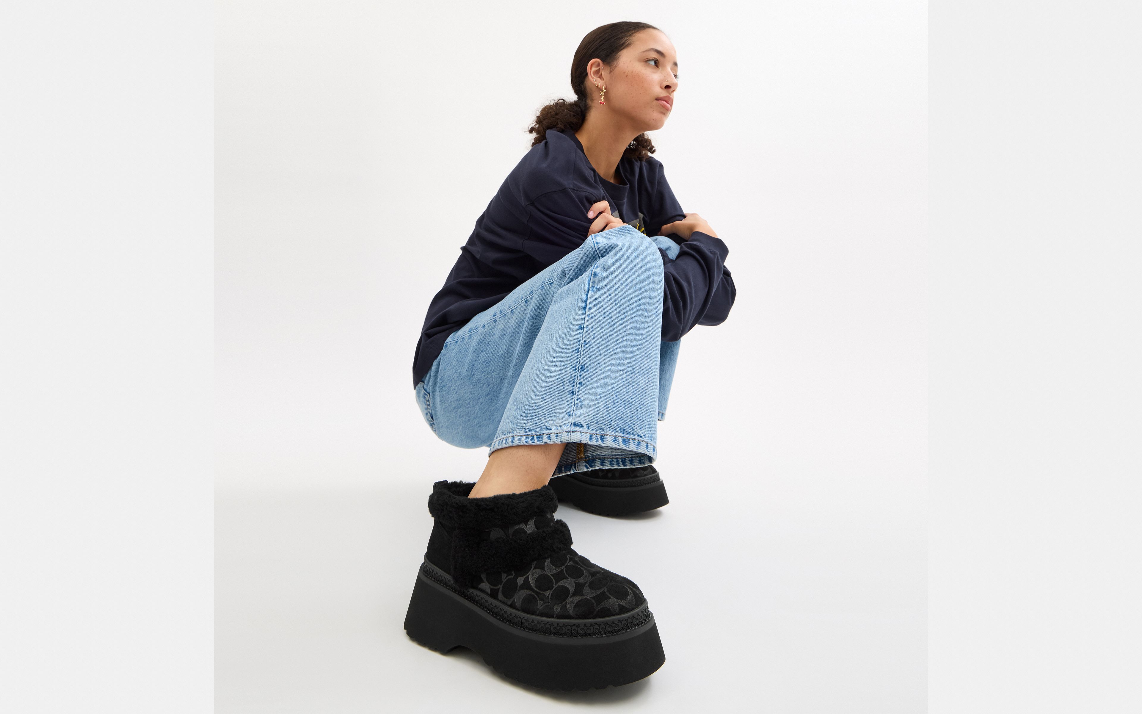 Christina Bootie In Signature Suede