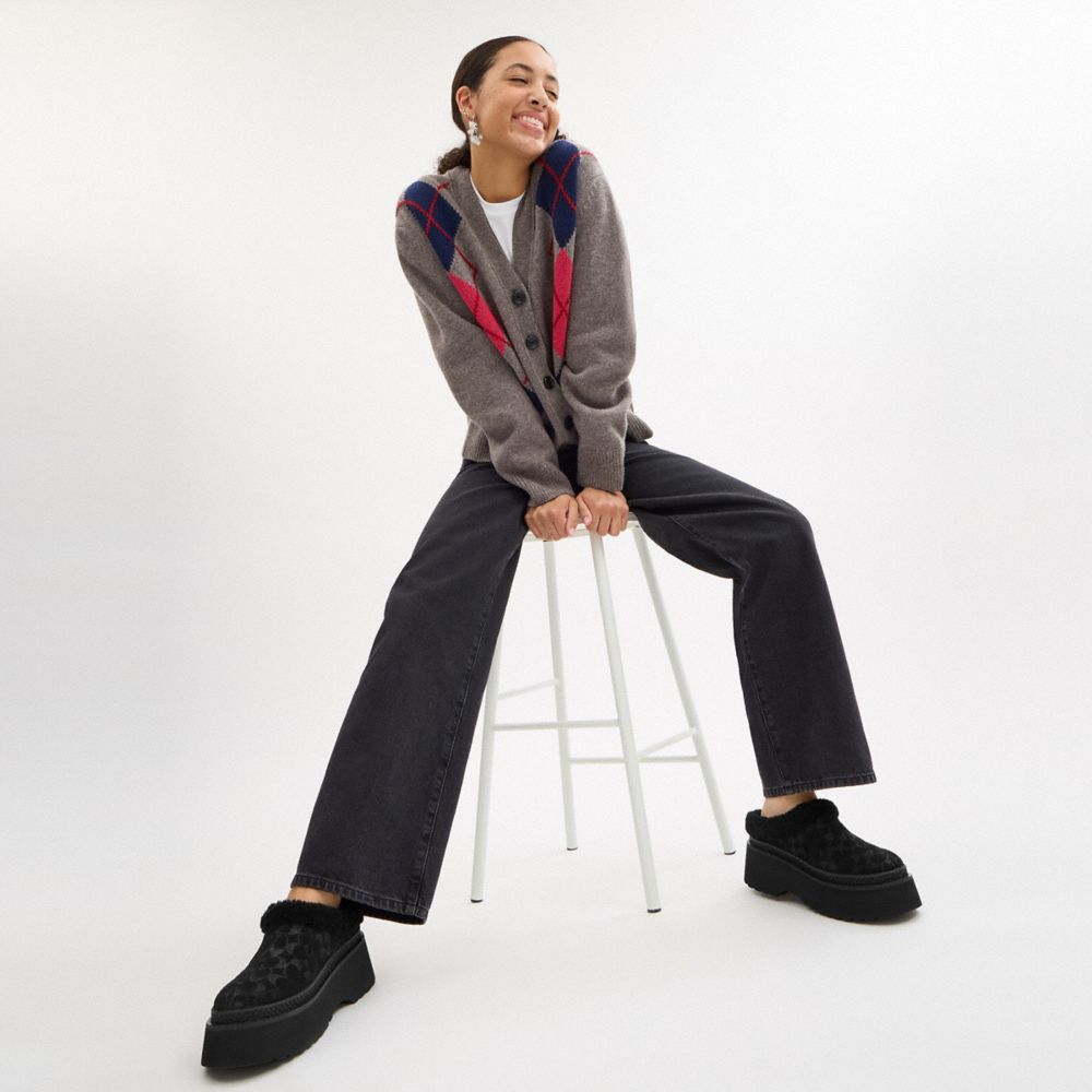 Cecelia Clog Signature Suede