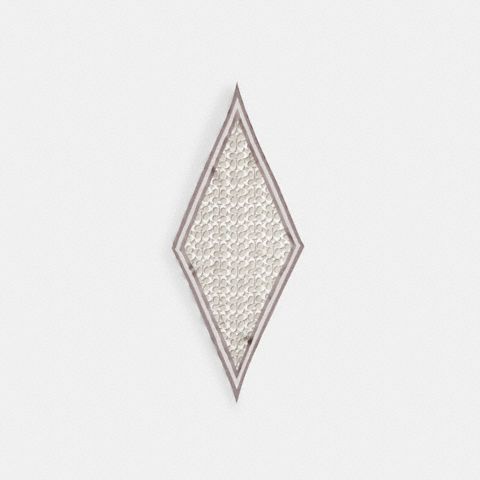 Женские аксессуары Coach Signature Silk Diamond Scarf