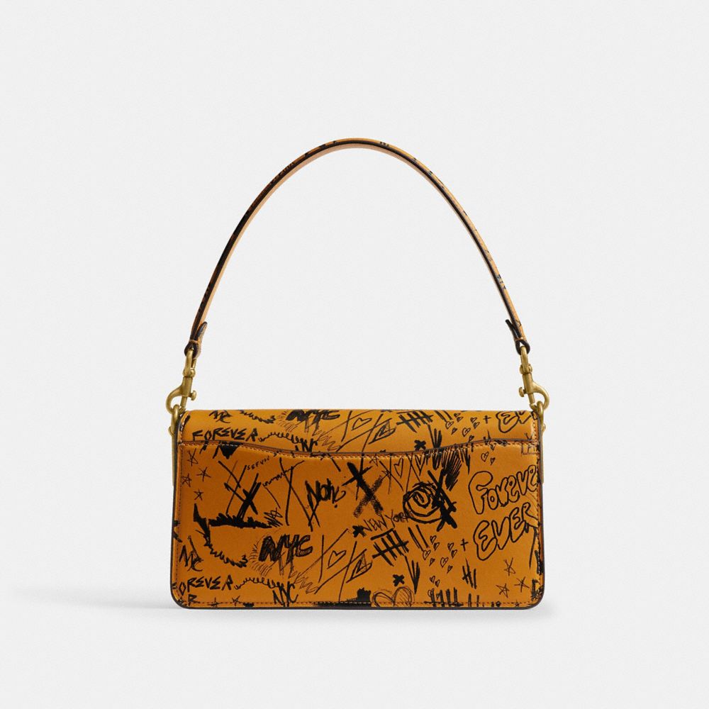 Coach Tabby Shoulder Bag 26 With Graffiti Print