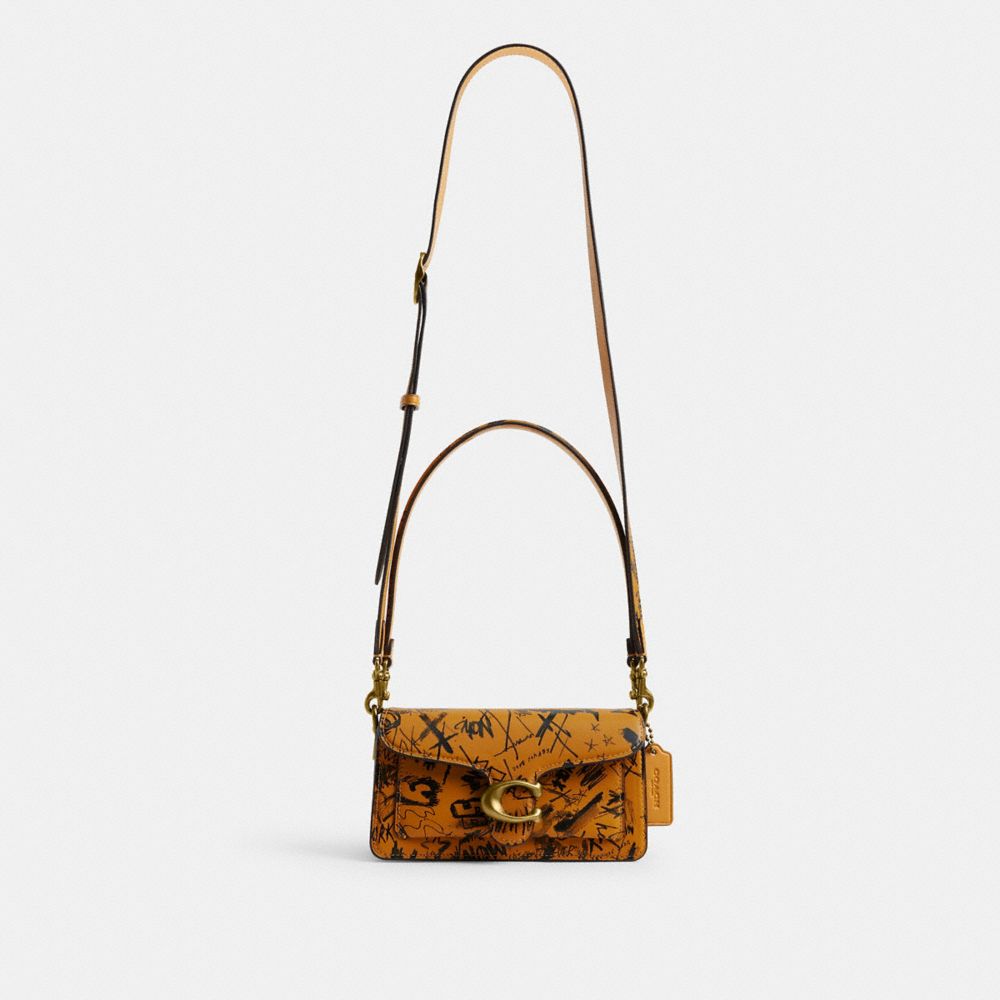 Coach Tabby Shoulder Bag 20 With Graffiti Print