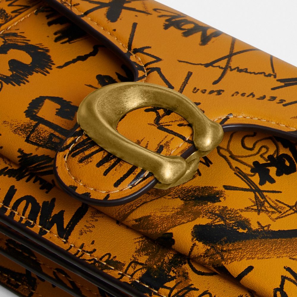 Coach Tabby Shoulder Bag 20 With Graffiti Print