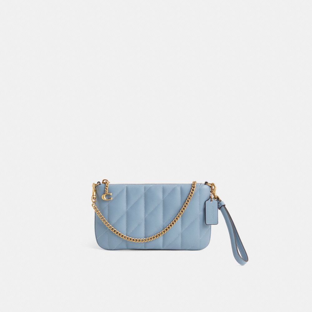 COACH®,Restored Pouch Bag With Pillow Quilting,,Front View