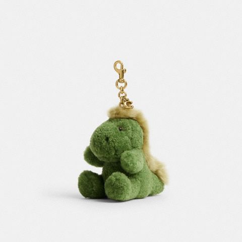 Женские брелоки Coach Little Rexy Bag Charm In Shearling