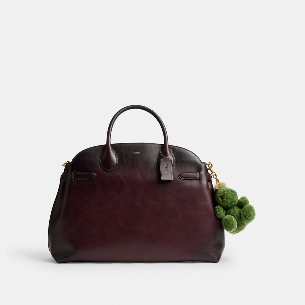 Женские брелоки Coach Little Rexy Bag Charm In Shearling — фото 2