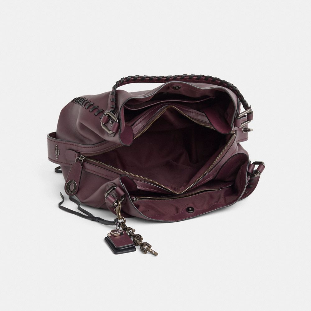 COACH®,Upcrafted Edie Shoulder Bag 42,,Inside View,Top View