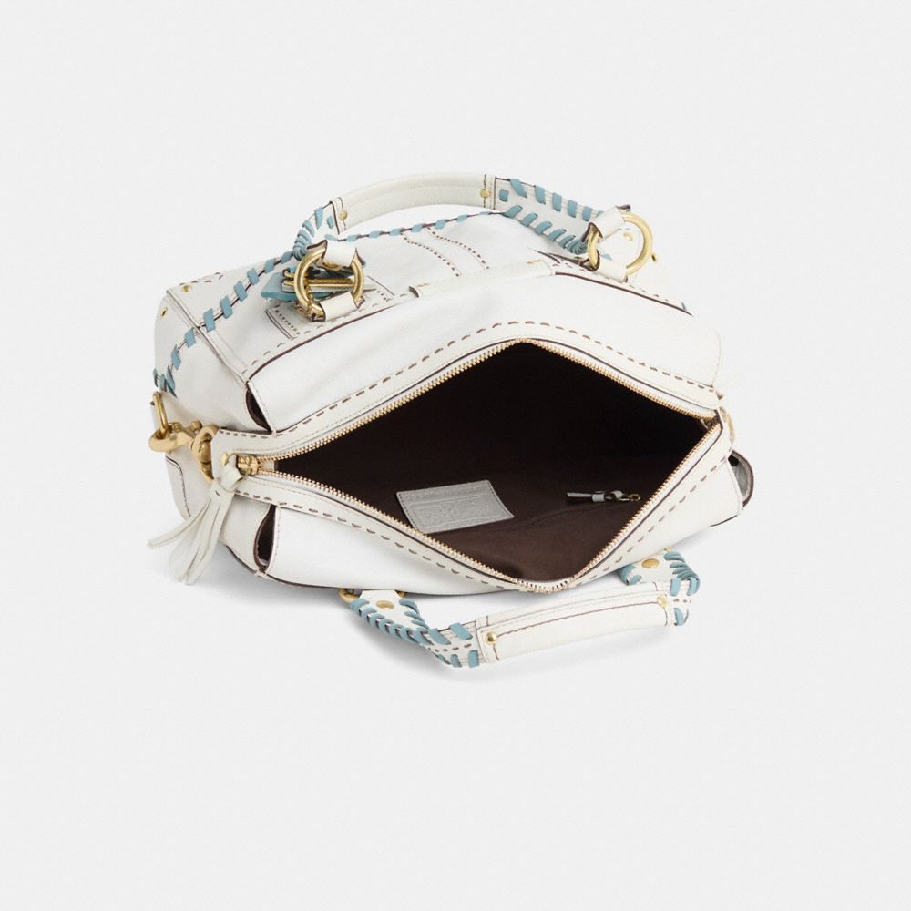COACH®,Upcrafted Andrea Satchel,,Inside View,Top View