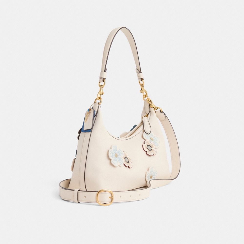 COACH®,Upcrafted Turnlock Crossbody,,Angle View