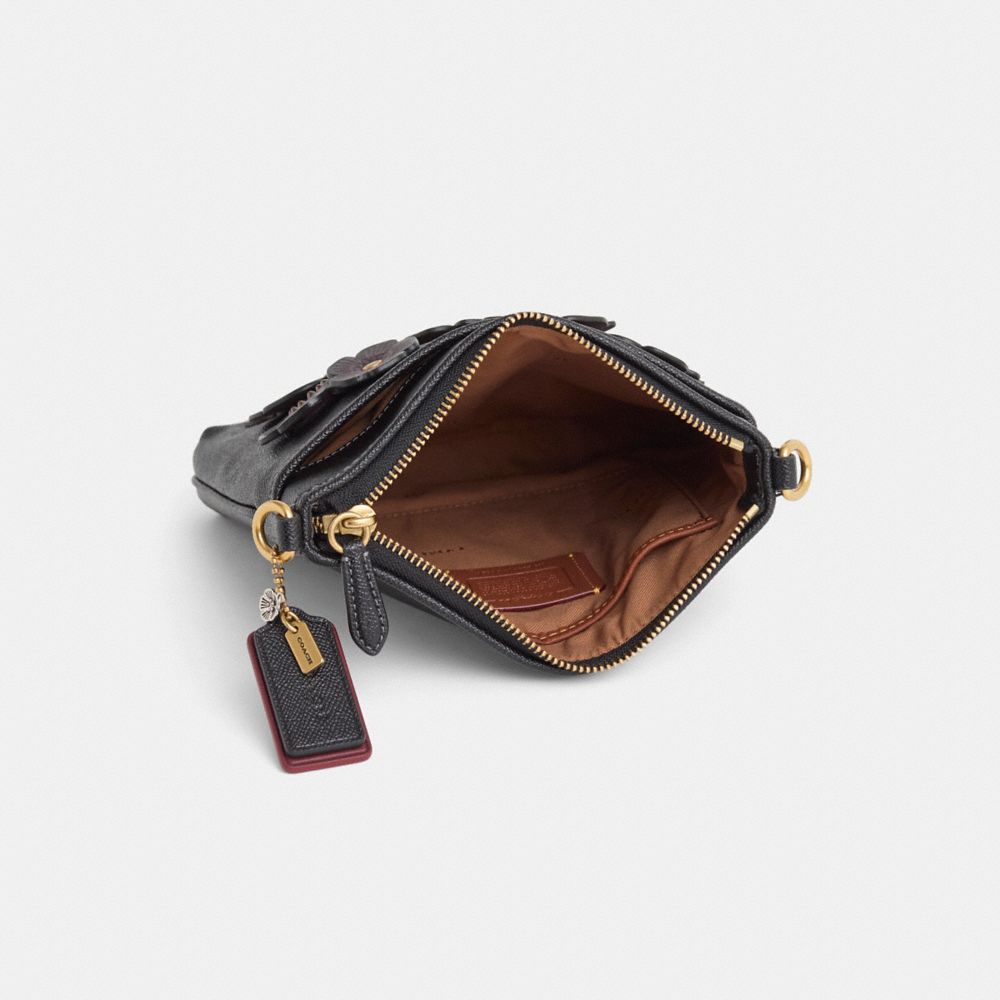 COACH®,Upcrafted Kitt Messenger Crossbody Bag,,Inside View,Top View