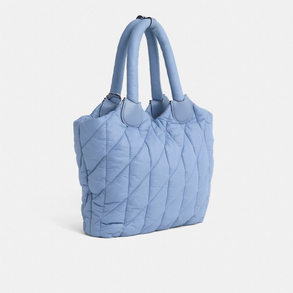 COACH®,Upcrafted Iris Tote Bag,,Angle View