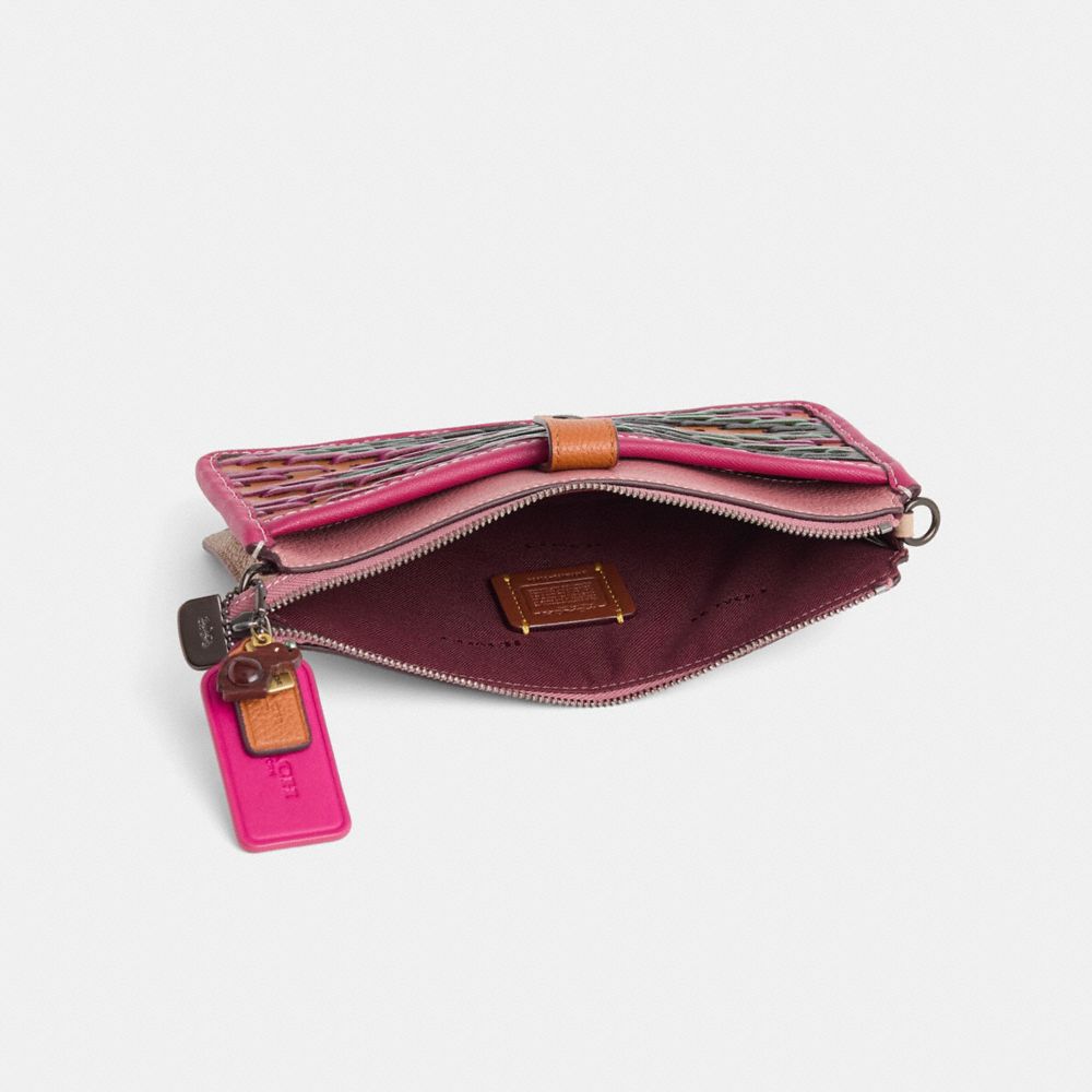 COACH®,Upcrafted Noa Pop-Up Messenger In Colorblock,Pink,Inside View,Top View