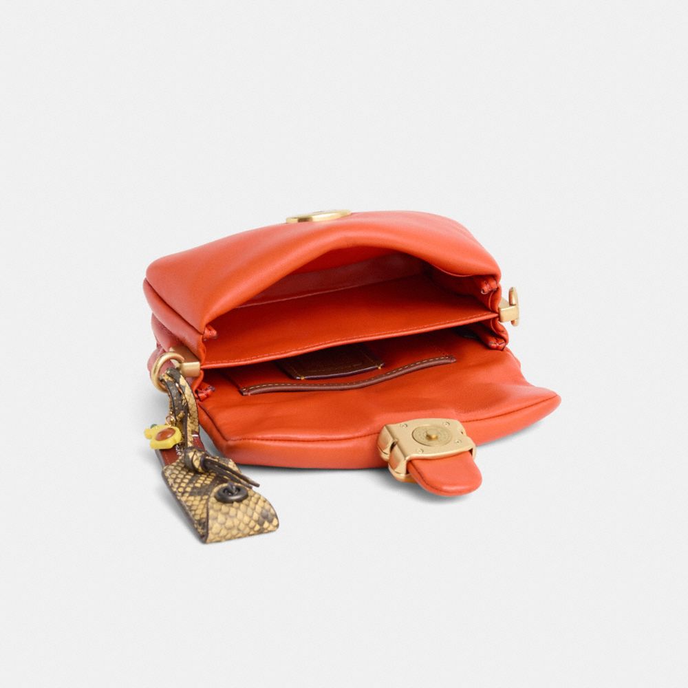 COACH®,Upcrafted Pillow Tabby Shoulder Bag 18,,Inside View,Top View