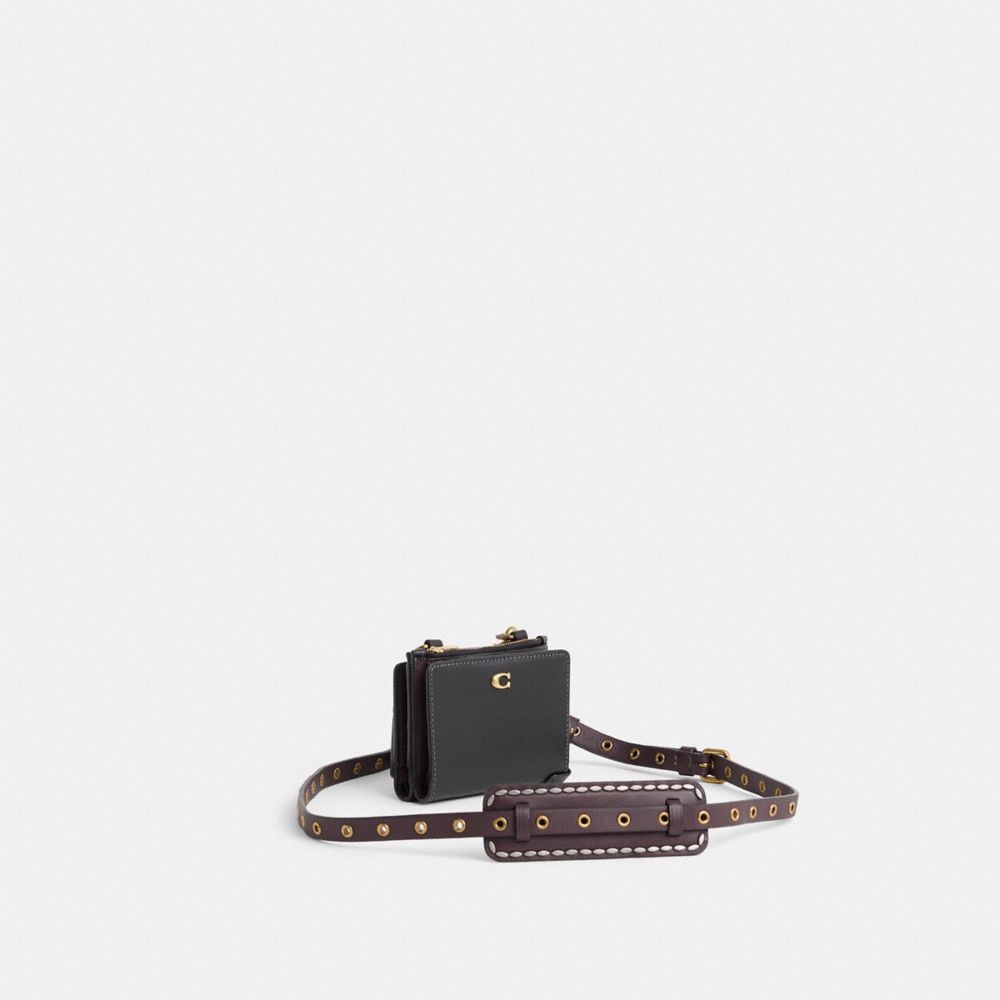COACH®,Upcrafted Double Up Creation,Black,Angle View