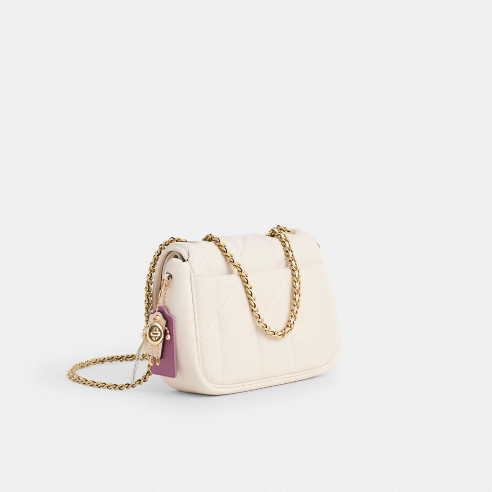COACH®,Upcrafted Pillow Madison Shoulder Bag With Quilting,,Angle View