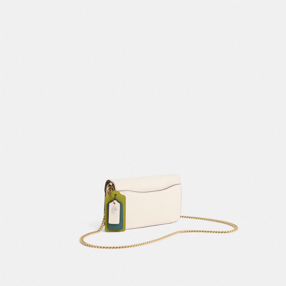 COACH®,Upcrafted Tabby Crossbody Wristlet,Multi Color,Angle View