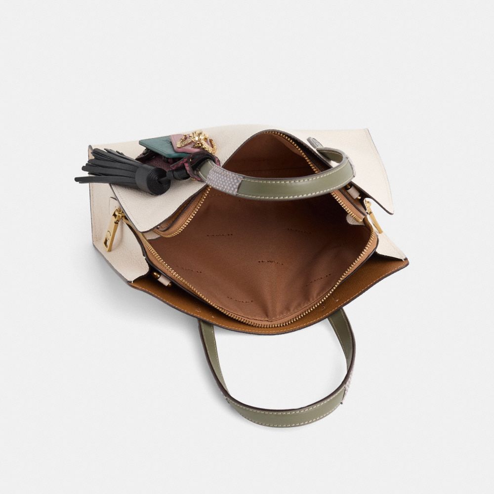 COACH®,Upcrafted Carter Carryall Bag 28,,Inside View,Top View