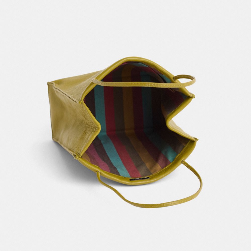 COACH®,Vintage Bonnie Cashin Tiny Tote,,Inside View,Top View