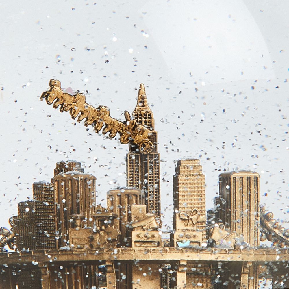 Coach Snow Globe With Rexy And Snowman