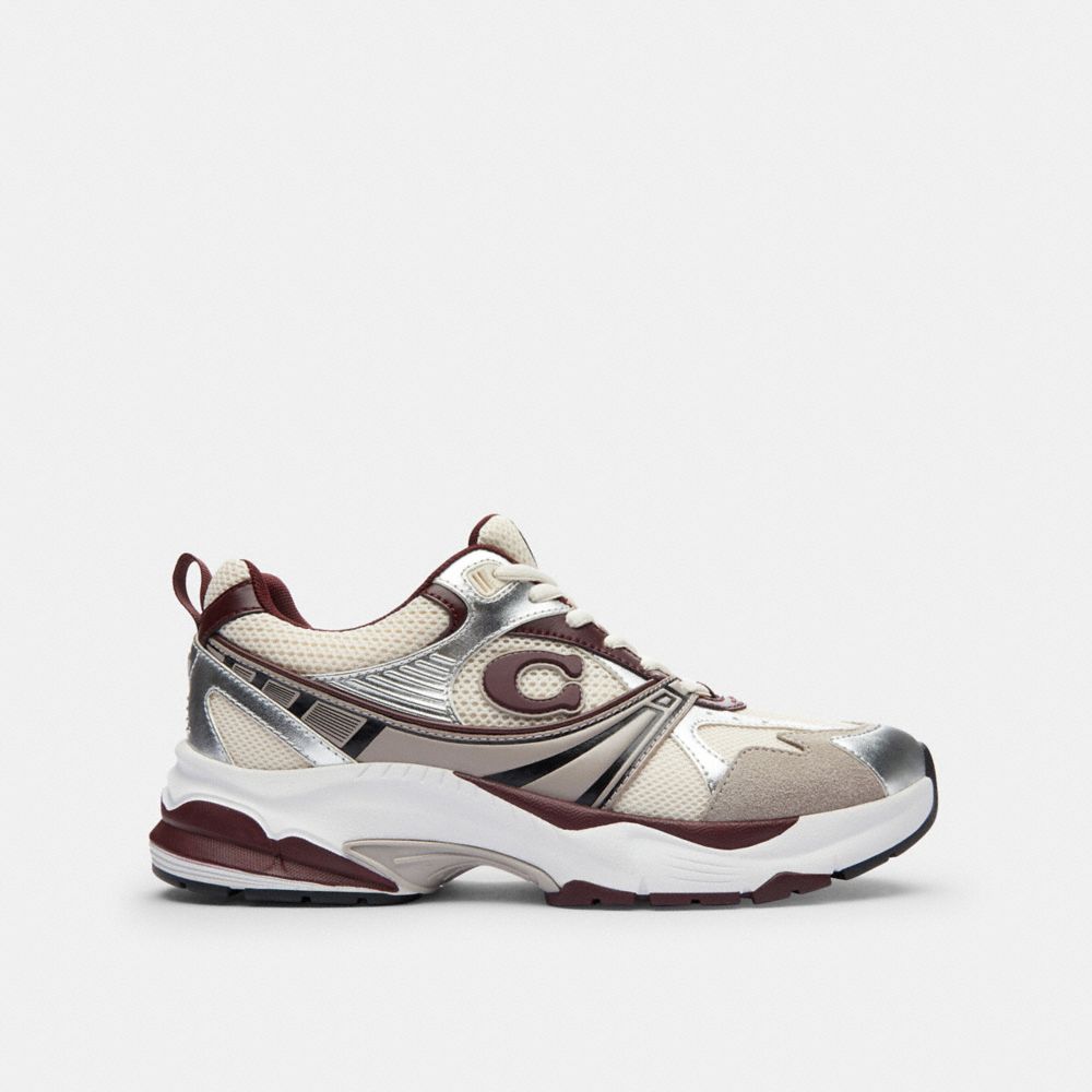 Coach Mesh Sneaker In Multi