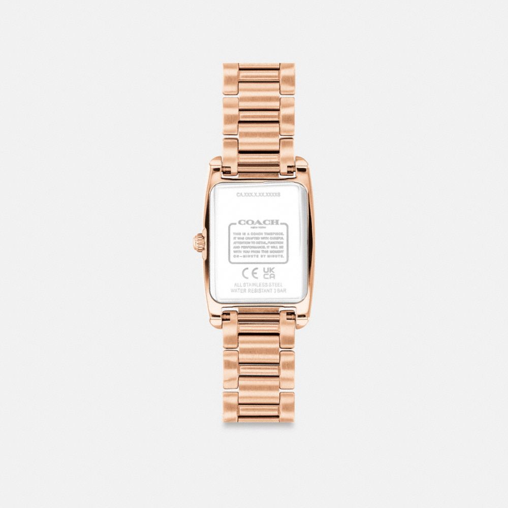 Coach Reese Watch, 20 Mm X 30 Mm — фото 3