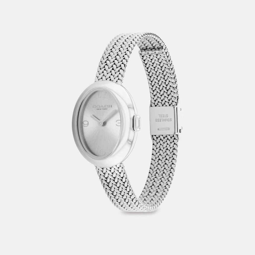 Coach Sammy Watch, 22mm In Silver