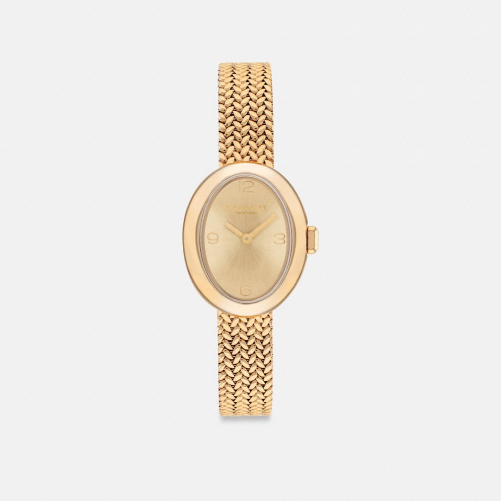 Coach Sammy Watch, 22mm In Gold