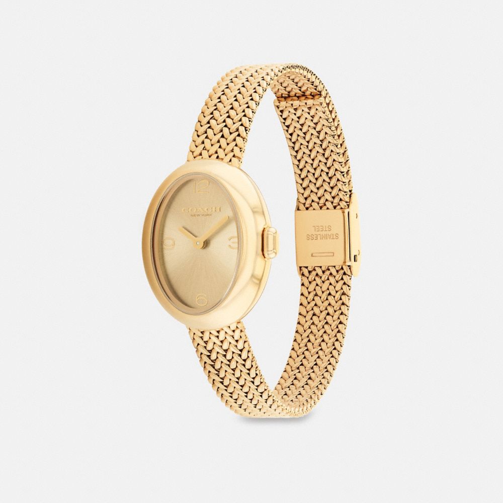 Coach Sammy Watch, 22mm In Gold