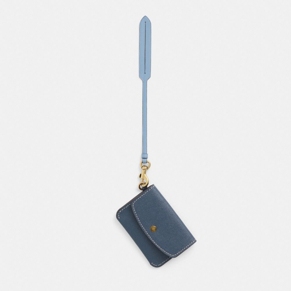 COACH®,Remade Card Pouch,,Front View